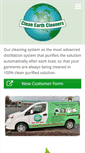 Mobile Screenshot of cleanearthcleaners.com